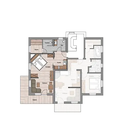 Alpzitt-chalets Шале *